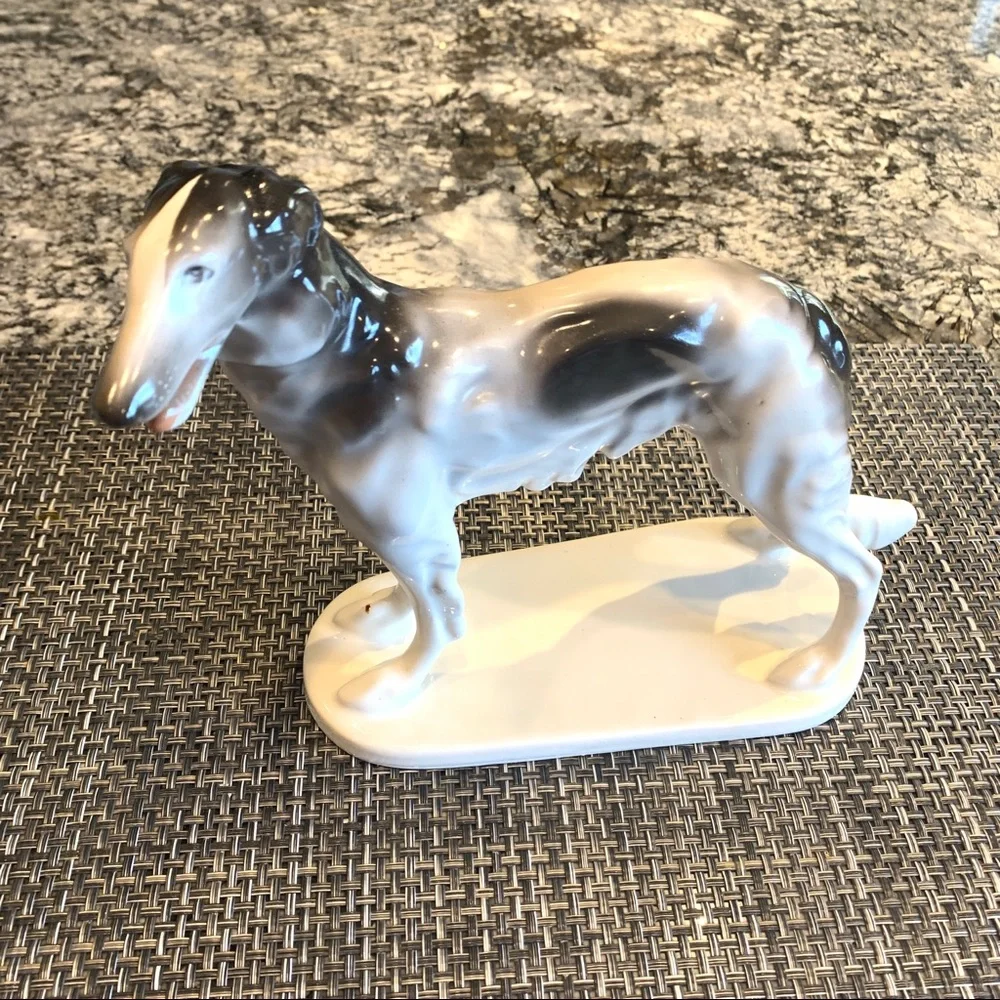 Vintage Coventry Borzoi Russian hound dog
